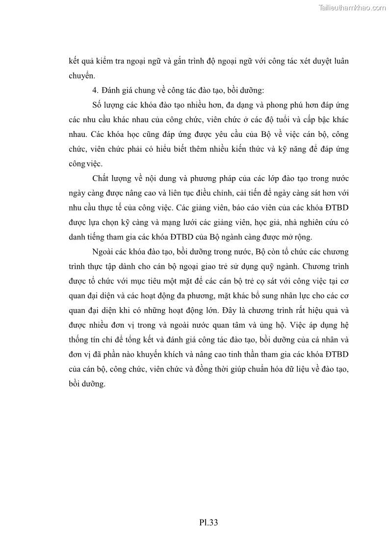 Luận án tiến sĩ chính sách công Thực hiện chính sách phát triển nhân lực ngành Ngoại giao ở Việt Nam hiện nay - 19 Trang 218