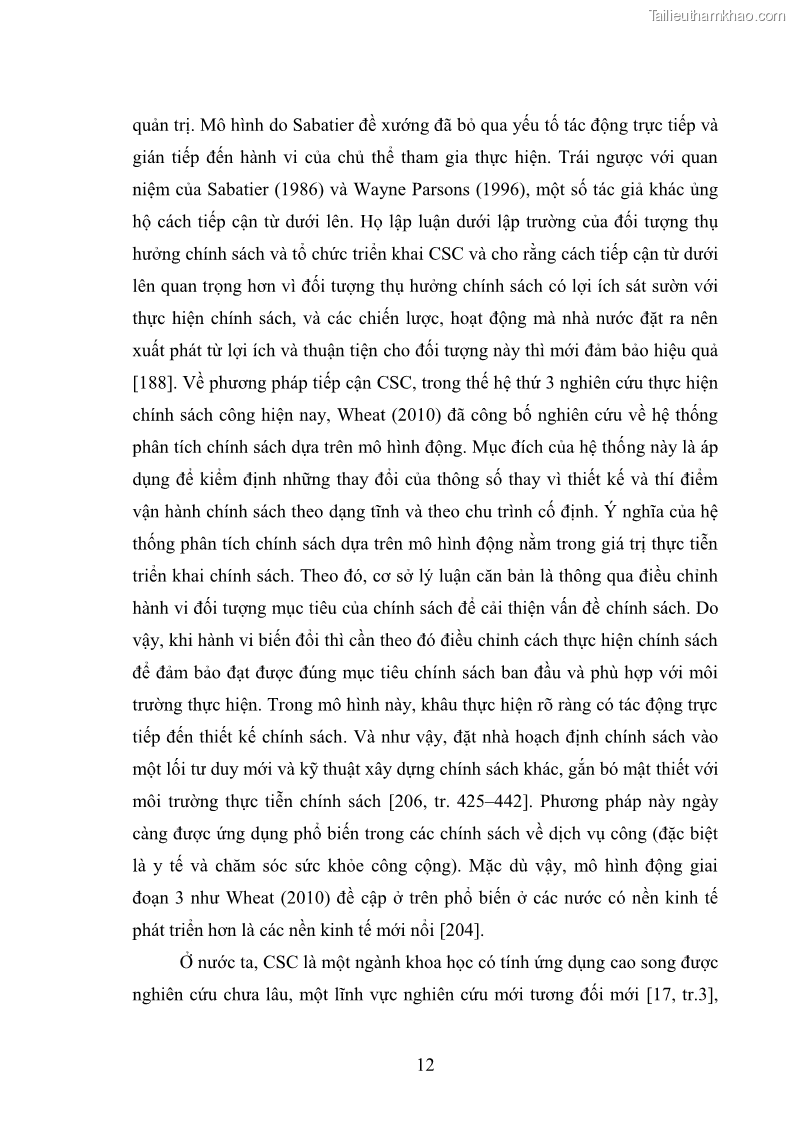 Luận án tiến sĩ chính sách công Thực hiện chính sách phát triển nhân lực ngành Ngoại giao ở Việt Nam hiện nay - 2 Trang 21