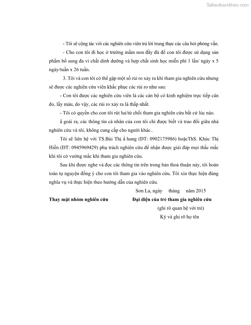 Luận án tiến sĩ dinh dưỡng Hiệu quả bổ sung đa vi chất dinh dưỡng và bột lá Riềng ấm lên tình trạng dinh dưỡng và miễn dịch của trẻ em 36-59 tháng tuổi dân tộc Thái tại thành phố Sơn La, tỉnh Sơn La - 16 Trang 182