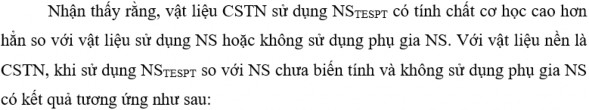 Độ bền kéo đứt tăng thêm 17 6 và 41 7 Độ dãn dài khi đứt tăng thêm 6 4 11