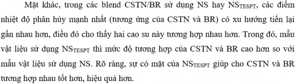 Qua hình ảnh FESEM bề mặt cắt của các vật liệu cao su nanocompozit trên cơ sở 10