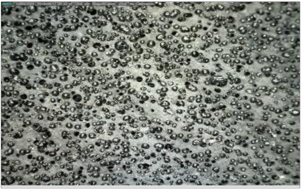 E Mẫu xốp từ CSTN gia cường 3pkl nanosilica và 30pkl than đen Hình 3 43 Mặt cắt 20