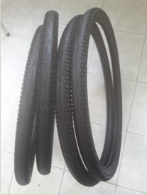 Lốp xe máy không cần bơm hơi Lốp xe đạp không cần bơm hơi Lắp lốp lên vành 6