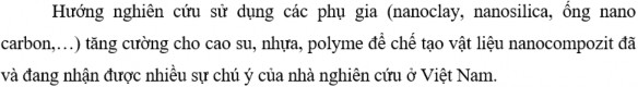 Tác giả Đặng Việt Hưng 96 97 đã sử dụng hai phương pháp trộn hợp nóng 9