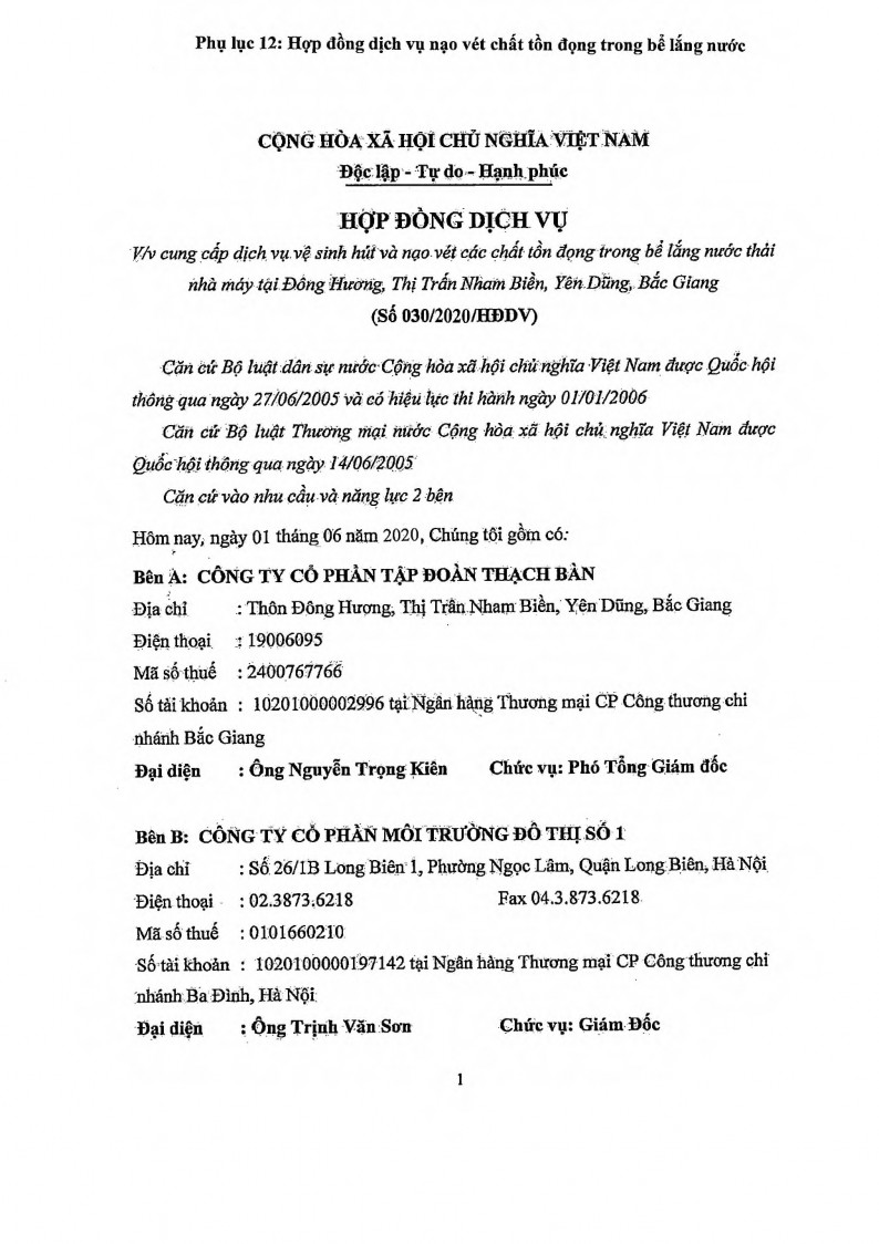 Kế toán quản trị môi trường tại Công ty Cổ phần Tập đoàn Thạch Bàn 15 3