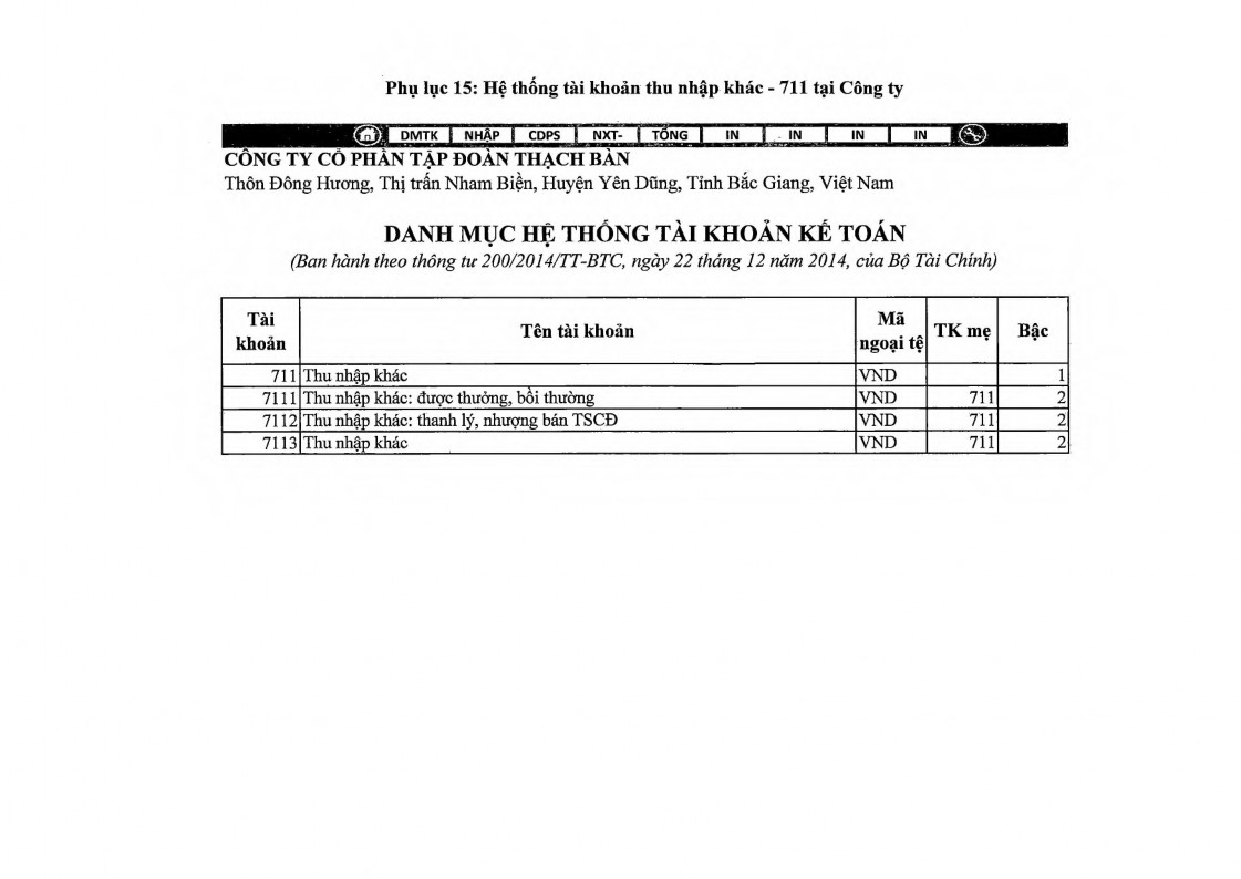 Kế toán quản trị môi trường tại Công ty Cổ phần Tập đoàn Thạch Bàn 16 7