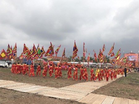 Tổng duyệt lễ chính lễ hội Tịch Điền 2015 Nguồn Tác giả 10