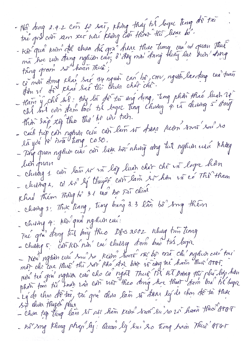 CỘNG HÒA XÃ HỘI CHỦ NGHĨA VIỆT NAM Độc lập – Tự do – Hạnh phúc NHẬN XÉT 3