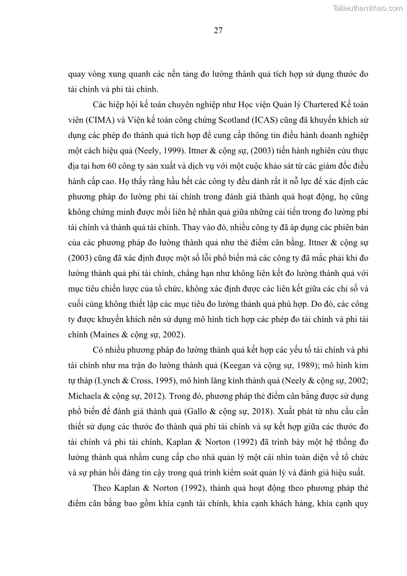 Luận án tiến sĩ kế toán Nghiên cứu về tác động của trách nhiệm xã hội đến thành quả hoạt động của các doanh nghiệp ở Việt Nam - 3 Trang 36