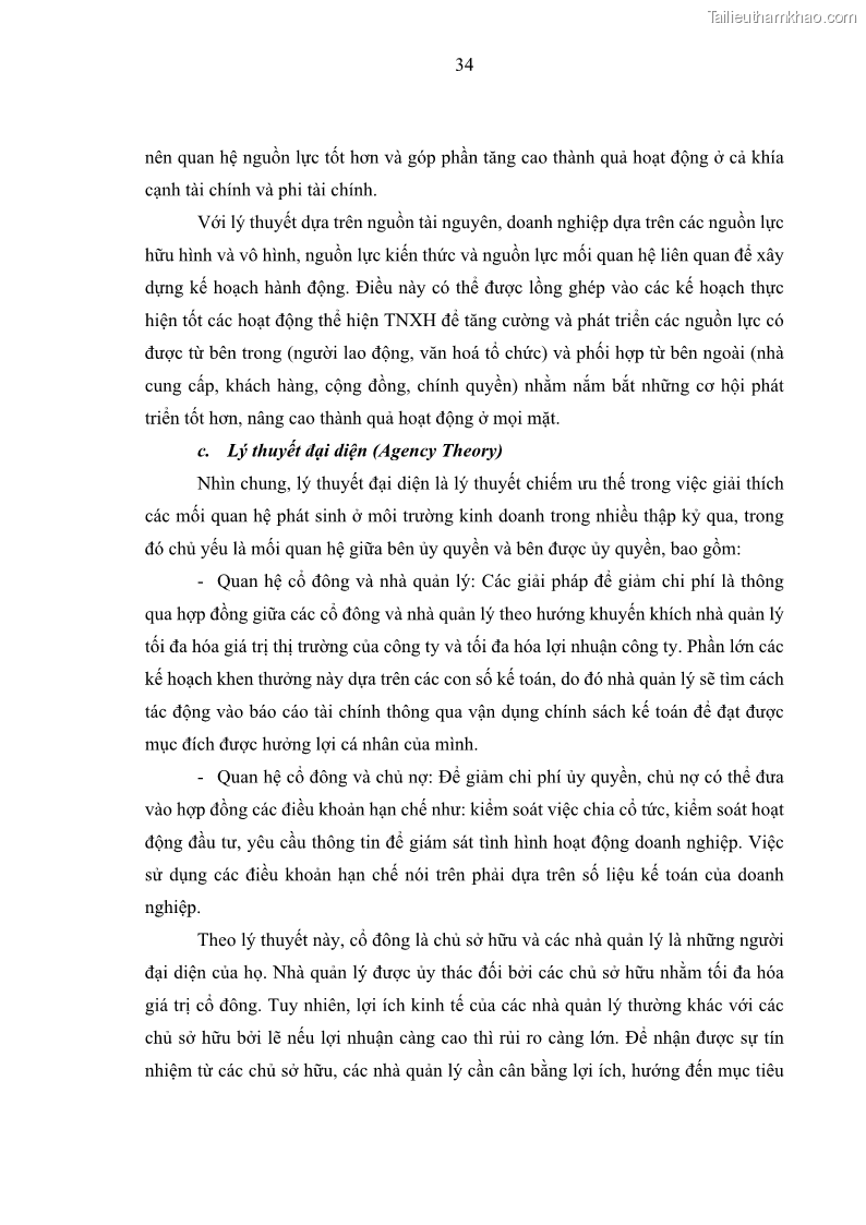 Luận án tiến sĩ kế toán Nghiên cứu về tác động của trách nhiệm xã hội đến thành quả hoạt động của các doanh nghiệp ở Việt Nam - 4 Trang 43