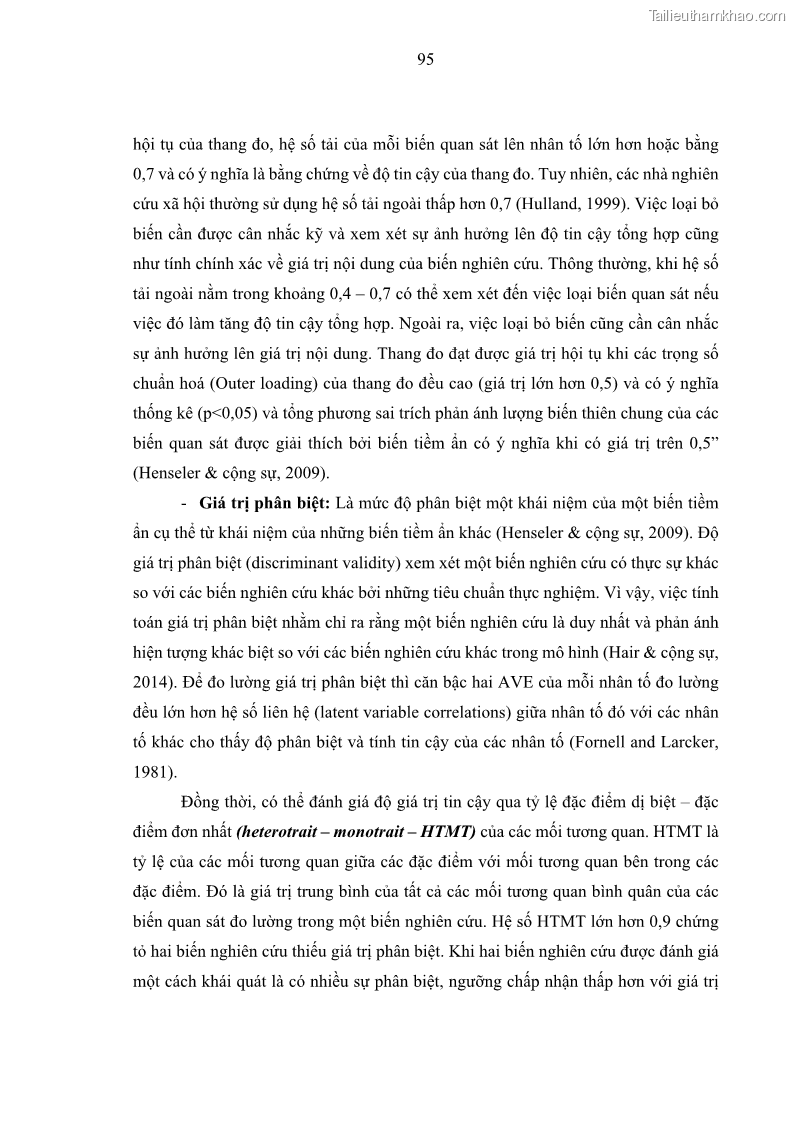 Luận án tiến sĩ kế toán Nghiên cứu về tác động của trách nhiệm xã hội đến thành quả hoạt động của các doanh nghiệp ở Việt Nam - 9 Trang 104