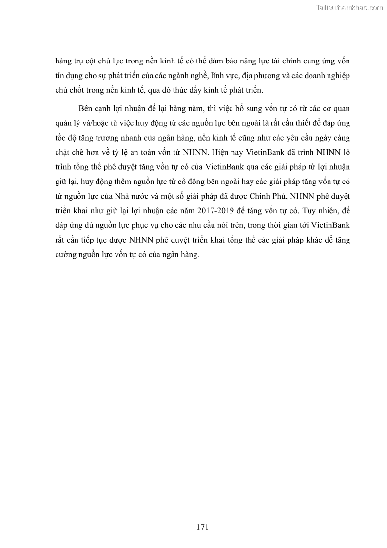 Luận án tiến sĩ kinh tế Khung đánh giá an toàn vốn nội bộ ICAAP của Ngân hàng Thương mại cổ phần Công thương Việt Nam - 16 Trang 182