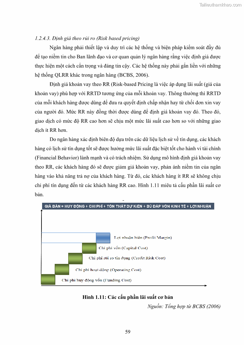 Luận án tiến sĩ kinh tế Khung đánh giá an toàn vốn nội bộ ICAAP của Ngân hàng Thương mại cổ phần Công thương Việt Nam - 6 Trang 70