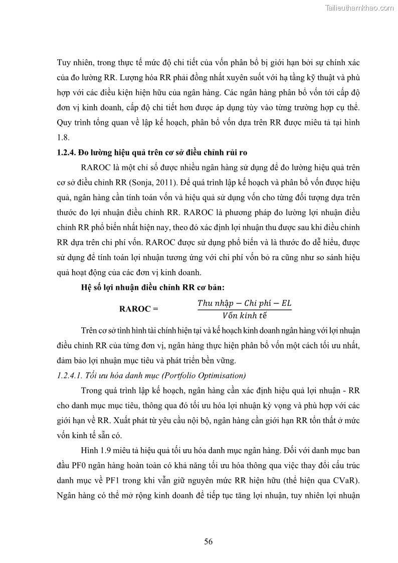 Luận án tiến sĩ kinh tế Khung đánh giá an toàn vốn nội bộ ICAAP của Ngân hàng Thương mại cổ phần Công thương Việt Nam - 6 Trang 67