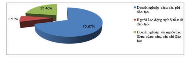 Biểu đồ 3 12 Các nguồn kinh phí đào tạo phát triển nhân lực du lịch của 1
