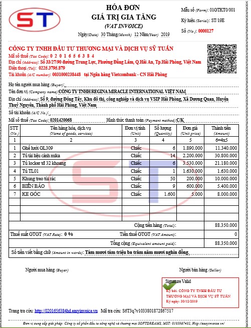 Regina Miracle International Vietnam Co Ltd Phụ lục 2 10 Sổ chi tiết tài khoản 1