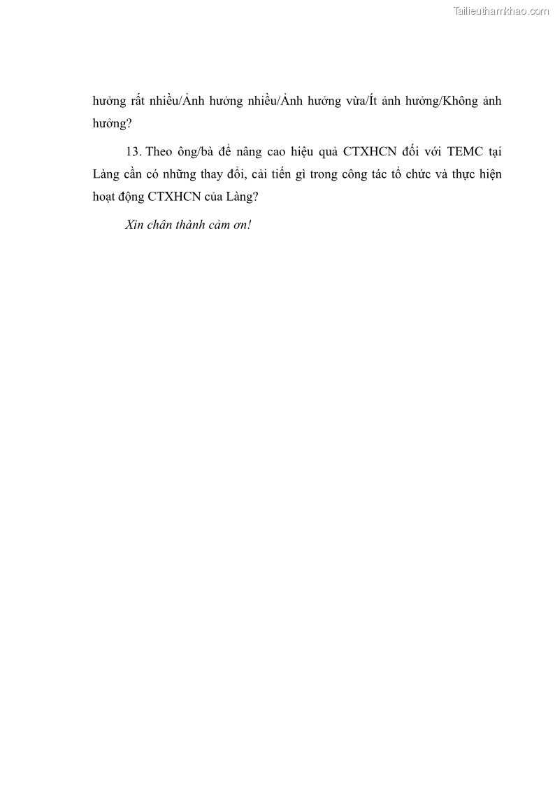 Luận văn thạc sĩ công tác xã hội Công tác xã hội cá nhân trong trợ giúp trẻ em mồ côi tại Làng trẻ em SOS Hà Nội - 11 Trang 125