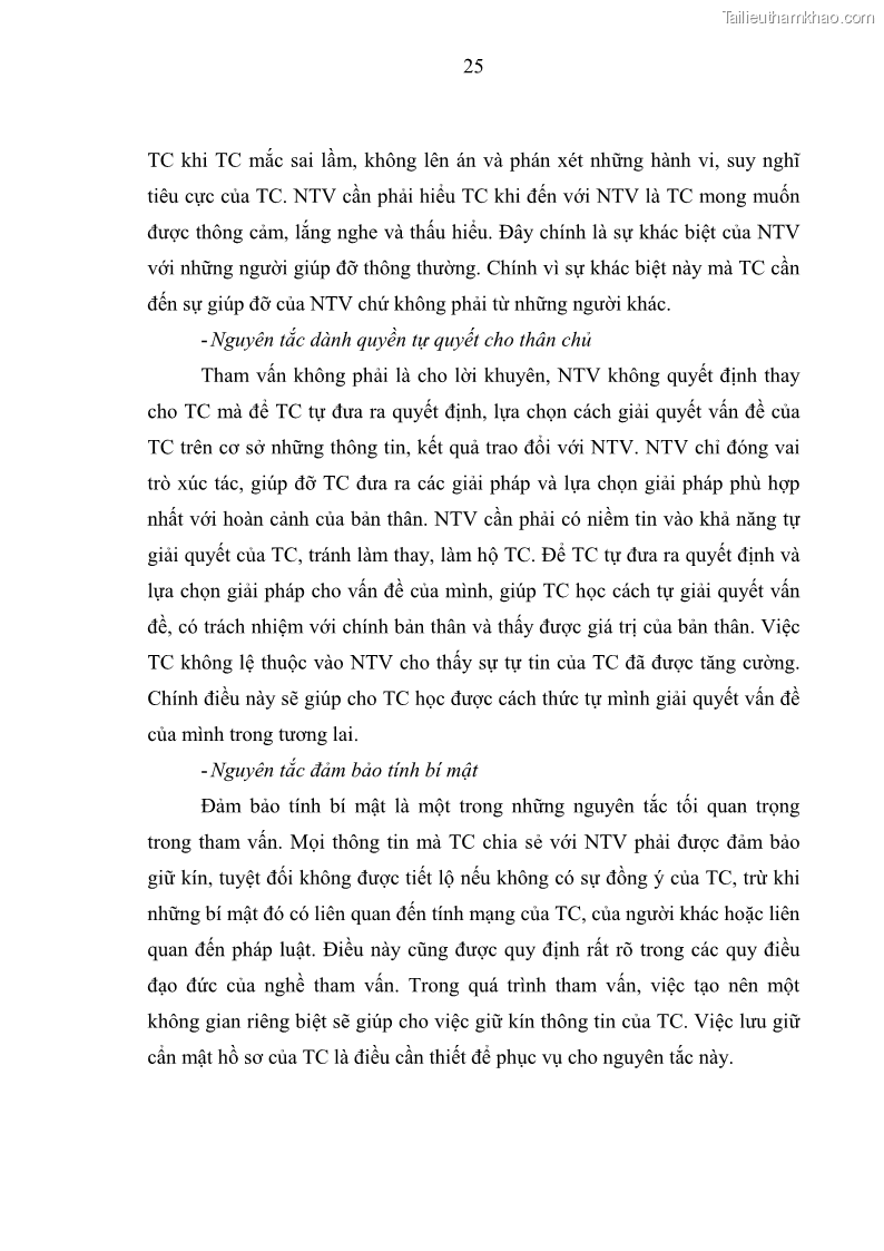 Luận văn thạc sĩ công tác xã hội Công tác xã hội cá nhân trong trợ giúp trẻ em mồ côi tại Làng trẻ em SOS Hà Nội - 3 Trang 35