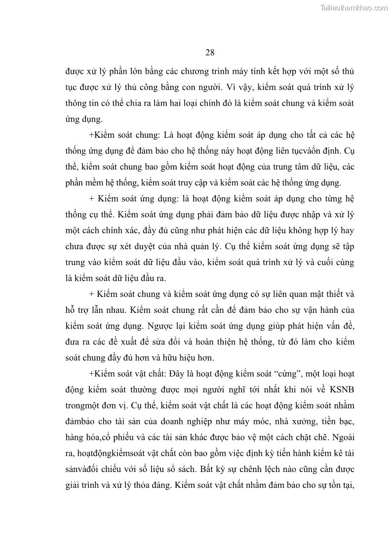 Luận văn thạc sĩ kế toán Hoàn thiện hệ thống kiểm soát nội bộ tại Bệnh viện Hữu nghị Việt Đức - 3 Trang 36