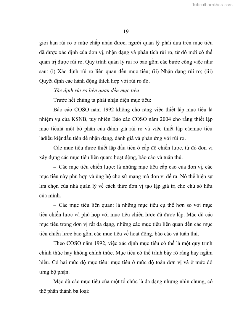 Luận văn thạc sĩ kế toán Hoàn thiện hệ thống kiểm soát nội bộ tại Bệnh viện Hữu nghị Việt Đức - 3 Trang 27