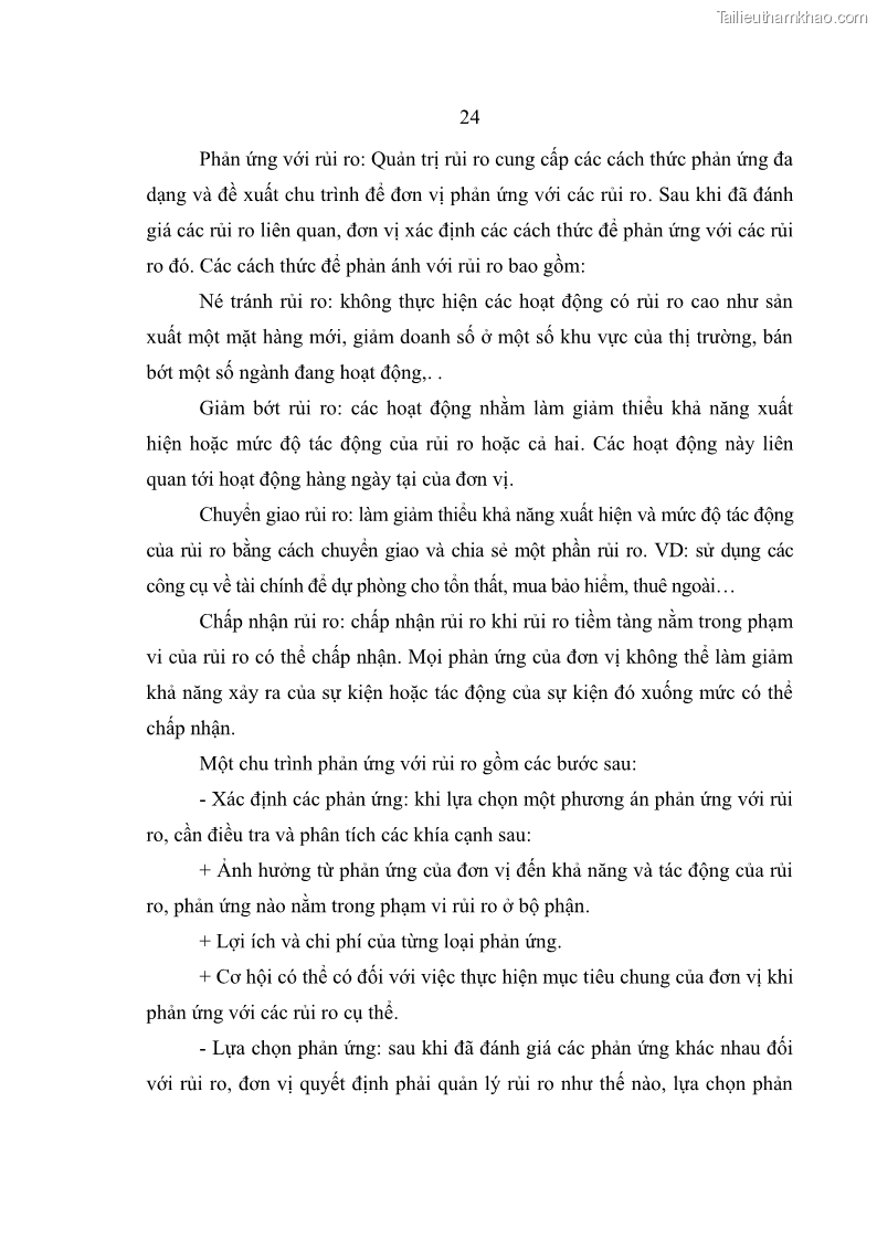 Luận văn thạc sĩ kế toán Hoàn thiện hệ thống kiểm soát nội bộ tại Bệnh viện Hữu nghị Việt Đức - 3 Trang 32
