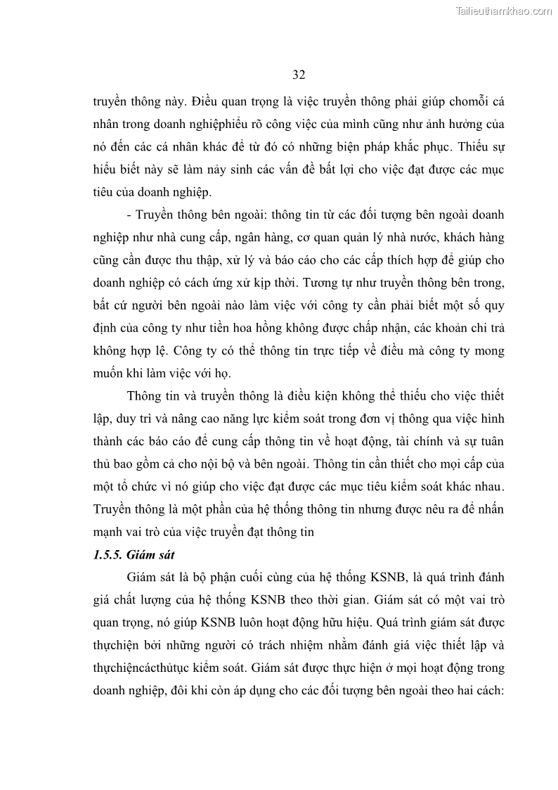 Luận văn thạc sĩ kế toán Hoàn thiện hệ thống kiểm soát nội bộ tại Bệnh viện Hữu nghị Việt Đức - 4 Trang 40