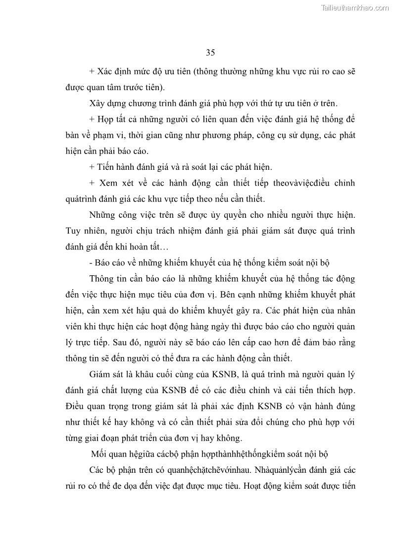 Luận văn thạc sĩ kế toán Hoàn thiện hệ thống kiểm soát nội bộ tại Bệnh viện Hữu nghị Việt Đức - 4 Trang 43