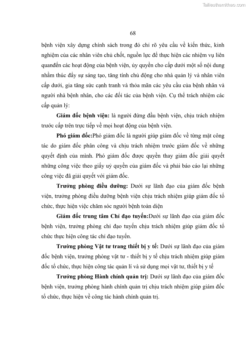 Luận văn thạc sĩ kế toán Hoàn thiện hệ thống kiểm soát nội bộ tại Bệnh viện Hữu nghị Việt Đức - 7 Trang 76