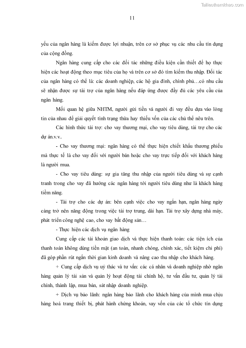 Luận văn thạc sĩ kinh tế Huy động vốn tiền gửi khách hàng cá nhân tại Ngân hàng TMCP Công thương VN – CN KCN Tiên Sơn - 2 Trang 21