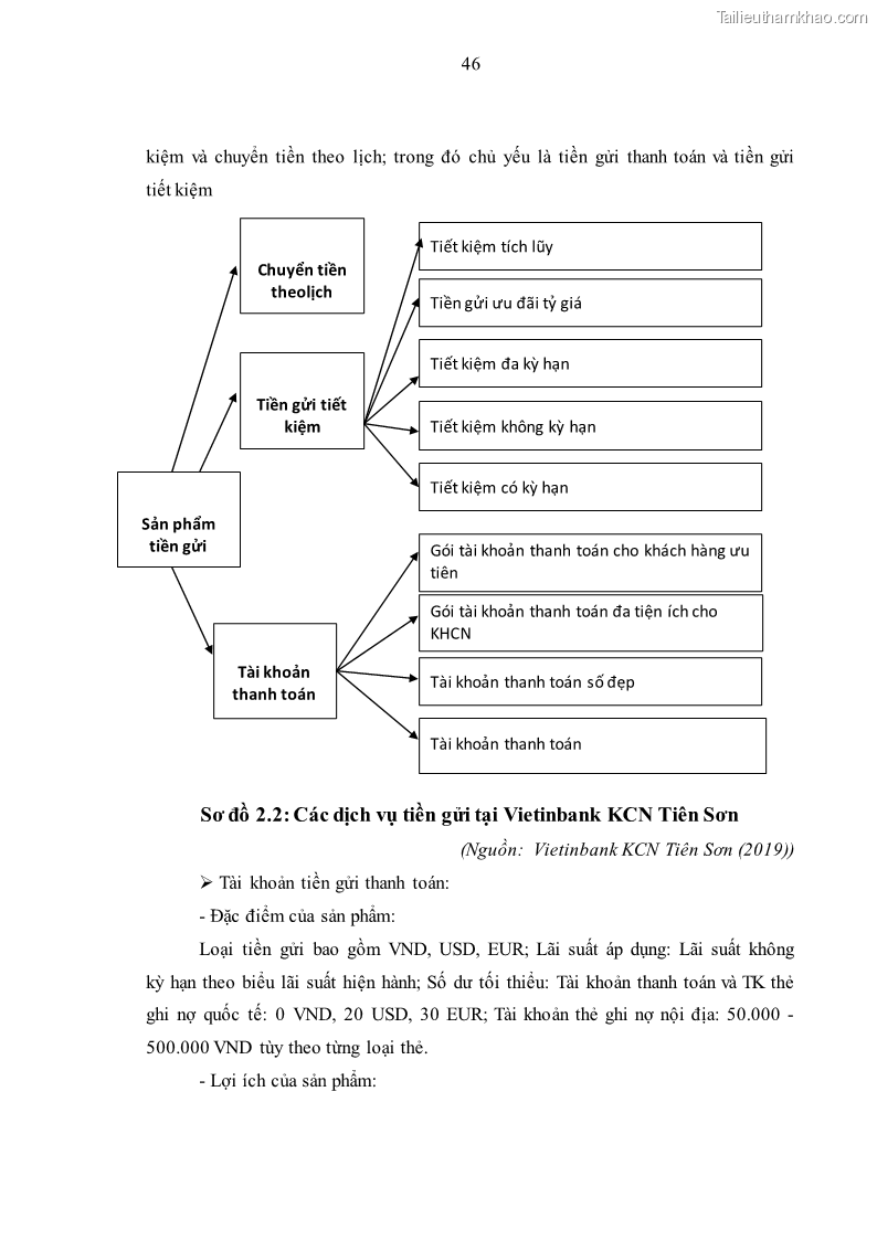 Luận văn thạc sĩ kinh tế Huy động vốn tiền gửi khách hàng cá nhân tại Ngân hàng TMCP Công thương VN – CN KCN Tiên Sơn - 5 Trang 56