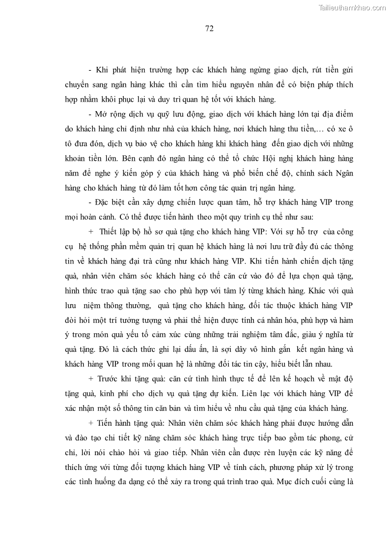 Luận văn thạc sĩ kinh tế Huy động vốn tiền gửi khách hàng cá nhân tại Ngân hàng TMCP Công thương VN – CN KCN Tiên Sơn - 7 Trang 82