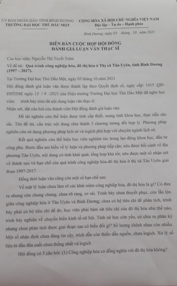 Quy hoạch tổng thể phát triển kinh tế xã hội thị xã Tân Uyên đến năm 2025 1
