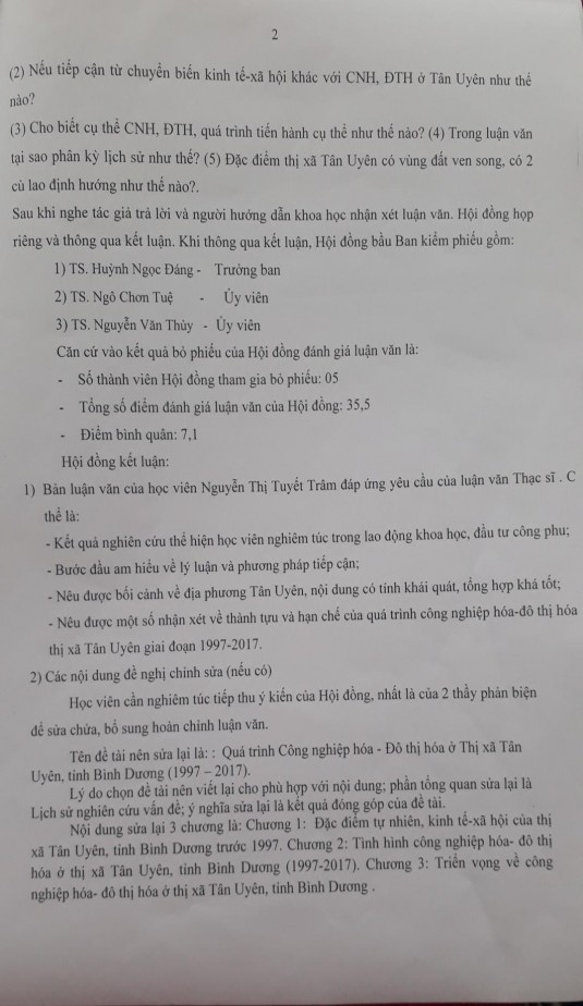 Quy hoạch tổng thể phát triển kinh tế xã hội thị xã Tân Uyên đến năm 2025 2