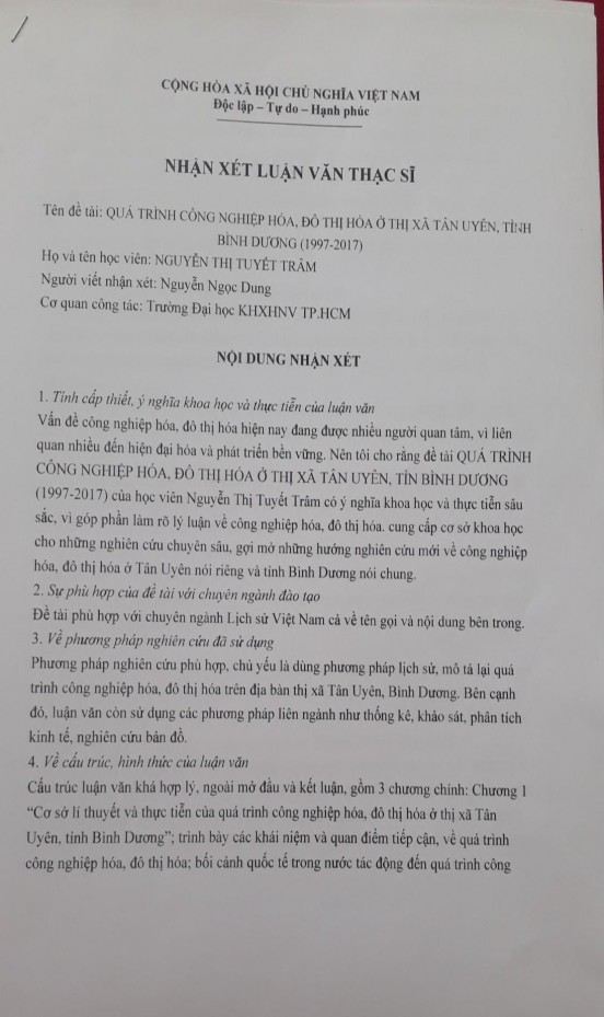 Quy hoạch tổng thể phát triển kinh tế xã hội thị xã Tân Uyên đến năm 2025 4