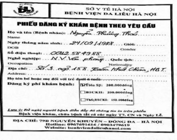 Phụ lục 2 5 Phiếu thu tiền khám bệnh theo yêu cầu Phụ lục 2 6 Sổ quỹ tiền 4