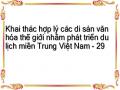 Khai thác hợp lý các di sản văn hóa thế giới nhằm phát triển du lịch miền Trung Việt Nam - 29