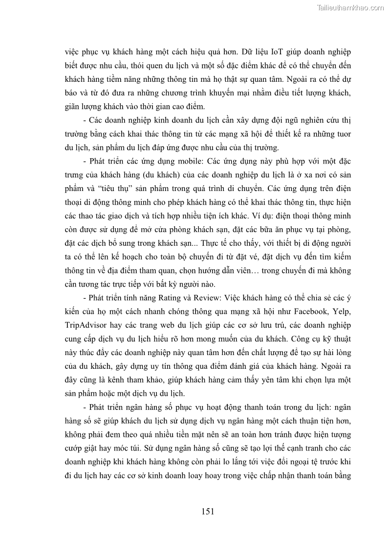 Luận án tiến sĩ kinh tế Phát triển bền vững du lịch tại Thanh Hóa - 14 Trang 161