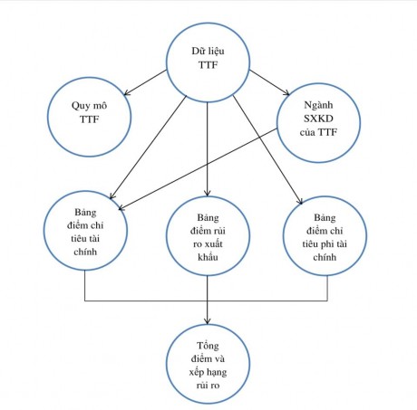 Sơ đồ 3 1 Quy trình xếp hạng rủi ro xuất khẩu TTF – phương pháp chấm điểm 1