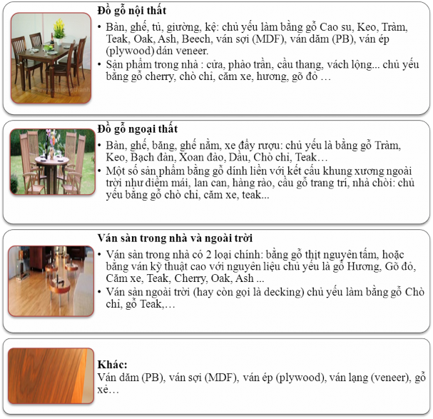 Hình 2 3 Các sản phẩm chính tại TTF Bảng 2 1 Cơ cấu doanh thu các nhóm sản 1