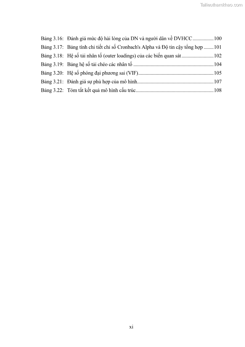 Luận án tiến sĩ quản trị kinh doanh Nâng cao chất lượng cung ứng dịch vụ hành chính công tỉnh Quảng Bình - 2 Trang 13