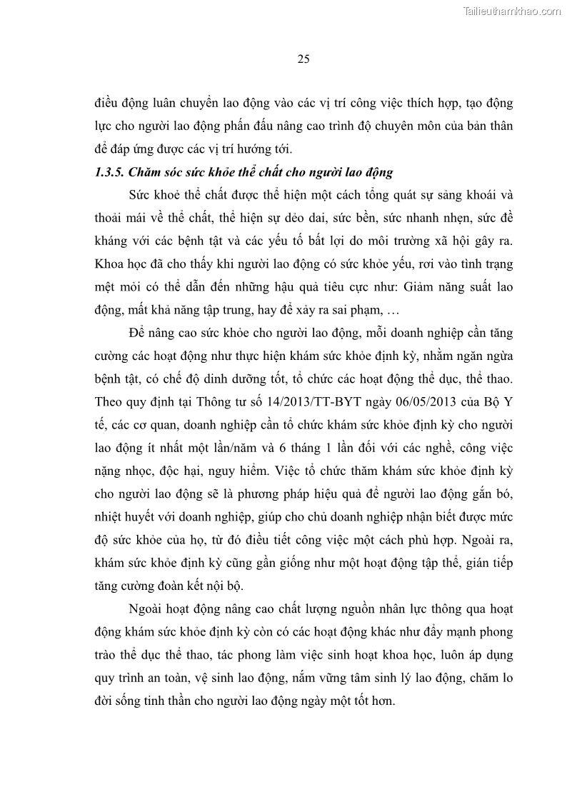 Luận văn thạc sĩ quản trị nhân lực Nâng cao chất lượng nguồn nhân lực tại Ngân hàng Nông nghiệp và Phát triển Nông thôn Việt Nam - Chi nhánh Sở giao dịch - 3 Trang 35