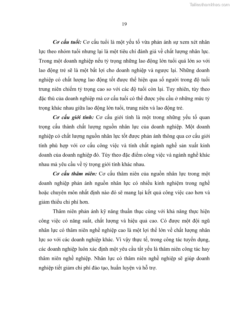 Luận văn thạc sĩ quản trị nhân lực Nâng cao chất lượng nguồn nhân lực tại Ngân hàng Nông nghiệp và Phát triển Nông thôn Việt Nam - Chi nhánh Sở giao dịch - 3 Trang 29