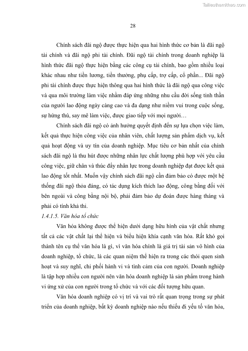 Luận văn thạc sĩ quản trị nhân lực Nâng cao chất lượng nguồn nhân lực tại Ngân hàng Nông nghiệp và Phát triển Nông thôn Việt Nam - Chi nhánh Sở giao dịch - 4 Trang 38