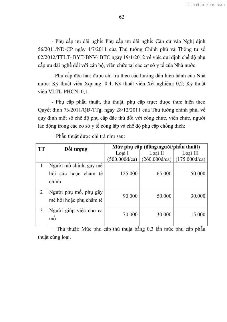Luận văn thạc sĩ quản trị nhân lực Nâng cao chất lượng nguồn nhân lực y tế tại Bệnh viện Chỉnh hình và Phục hồi chức năng Hà Nội - 6 Trang 71