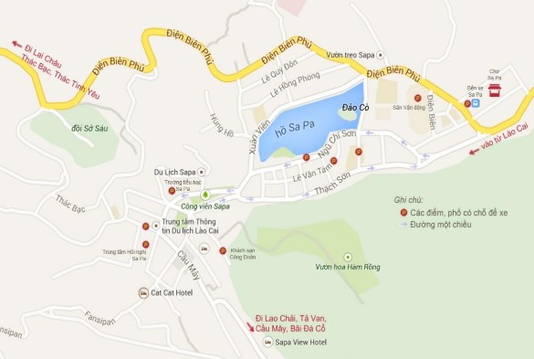 Hình 01 Bản đồ hành chính huyện Sa Pa Hình 02 Sa Pa – Thành phố trong sương 1