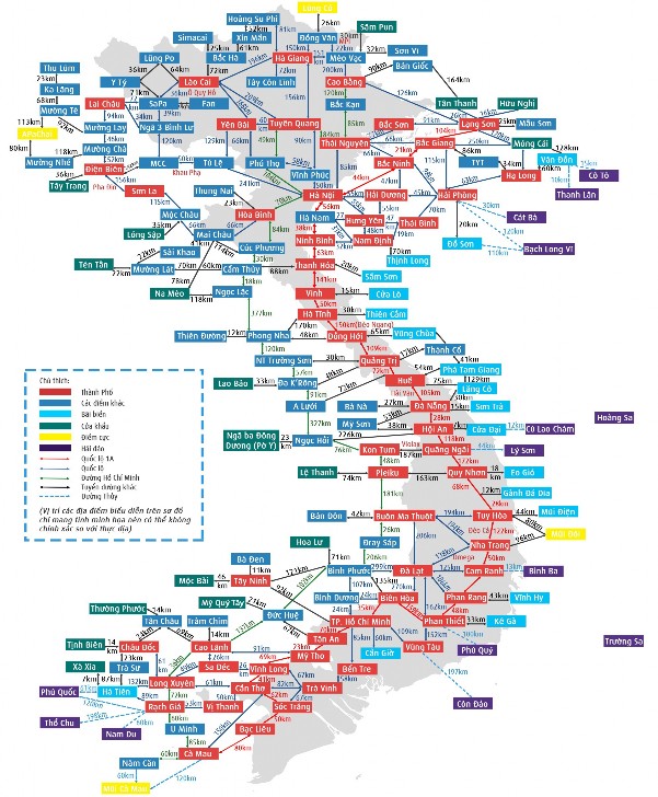 Nguồn vietbando com Phụ lục 2 Hệ thống quốc lộ có ý nghĩa quan trọng đối 1