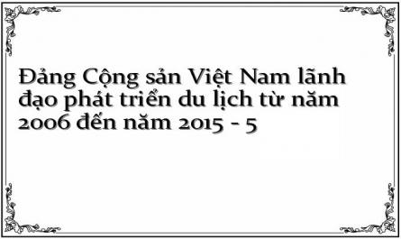 Tác Động Của Tình Hình Thế Giới, Khu Vực Đối Với Phát Triển Du Lịch Ở Việt