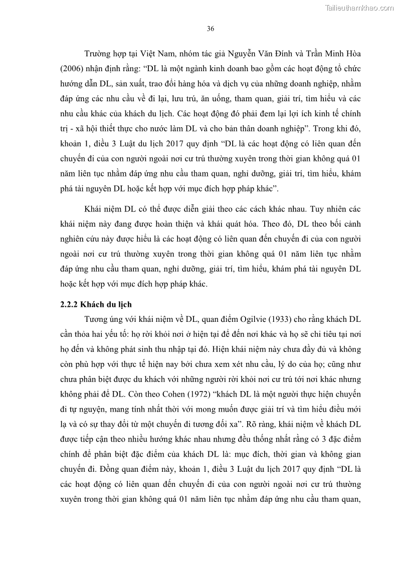 Luận án tiến sĩ quản trị kinh doanh Mối quan hệ giữa nhận thức rủi ro, hạnh phúc chủ quan và ý định quay lại của khách du lịch tại Việt Nam - Trường hợp nghiên cứu tại thành phố Hồ Chí Minh - 5 Trang 51