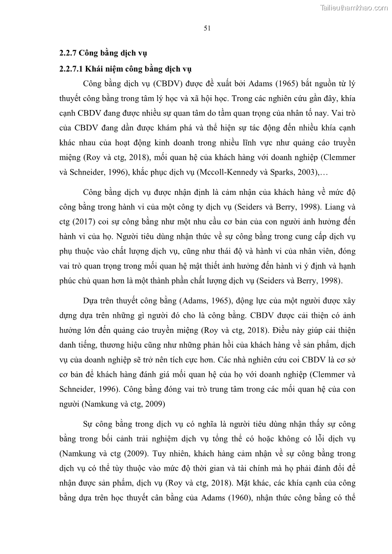 Luận án tiến sĩ quản trị kinh doanh Mối quan hệ giữa nhận thức rủi ro, hạnh phúc chủ quan và ý định quay lại của khách du lịch tại Việt Nam - Trường hợp nghiên cứu tại thành phố Hồ Chí Minh - 6 Trang 66