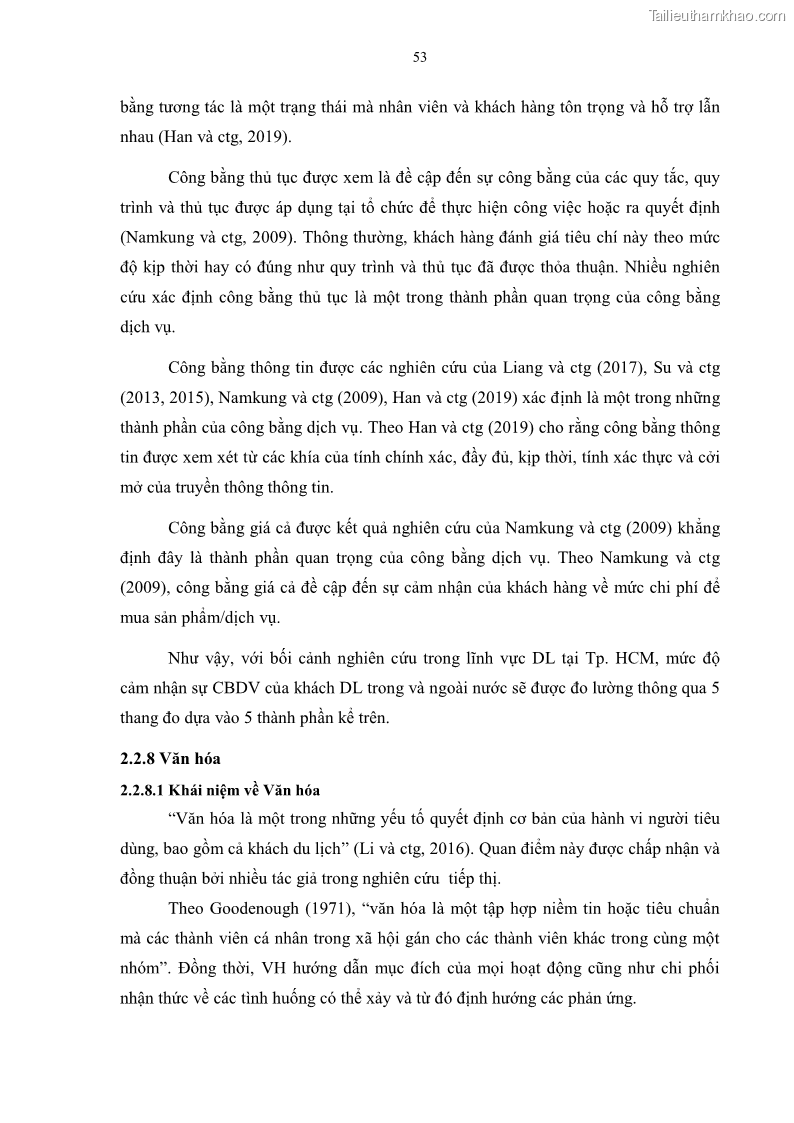 Luận án tiến sĩ quản trị kinh doanh Mối quan hệ giữa nhận thức rủi ro, hạnh phúc chủ quan và ý định quay lại của khách du lịch tại Việt Nam - Trường hợp nghiên cứu tại thành phố Hồ Chí Minh - 6 Trang 68